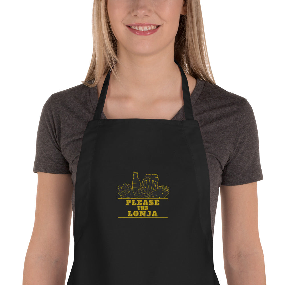 Please the Lonja Logo Embroidered Apron